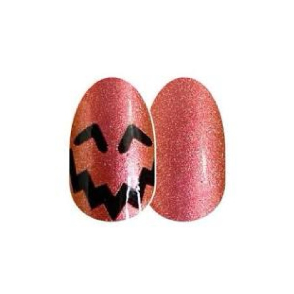Color Street RETIRED HEY PUMPKIN Halloween Glitter Nail Set